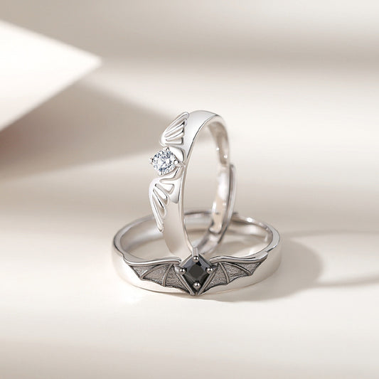 LuverCouple™ - Gothic Promise Ring Set