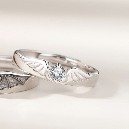 LuverCouple™ - Gothic Promise Ring Set