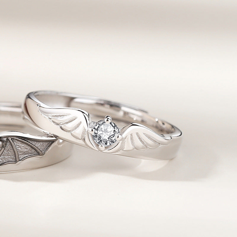 LuverCouple™ - Gothic Promise Ring Set